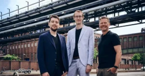 Alexander Rausch, Founder & CEO of RedMimicry, Stefan Steinberg, COO of RedMimicry and Björn Sykora, Principal at HTGF