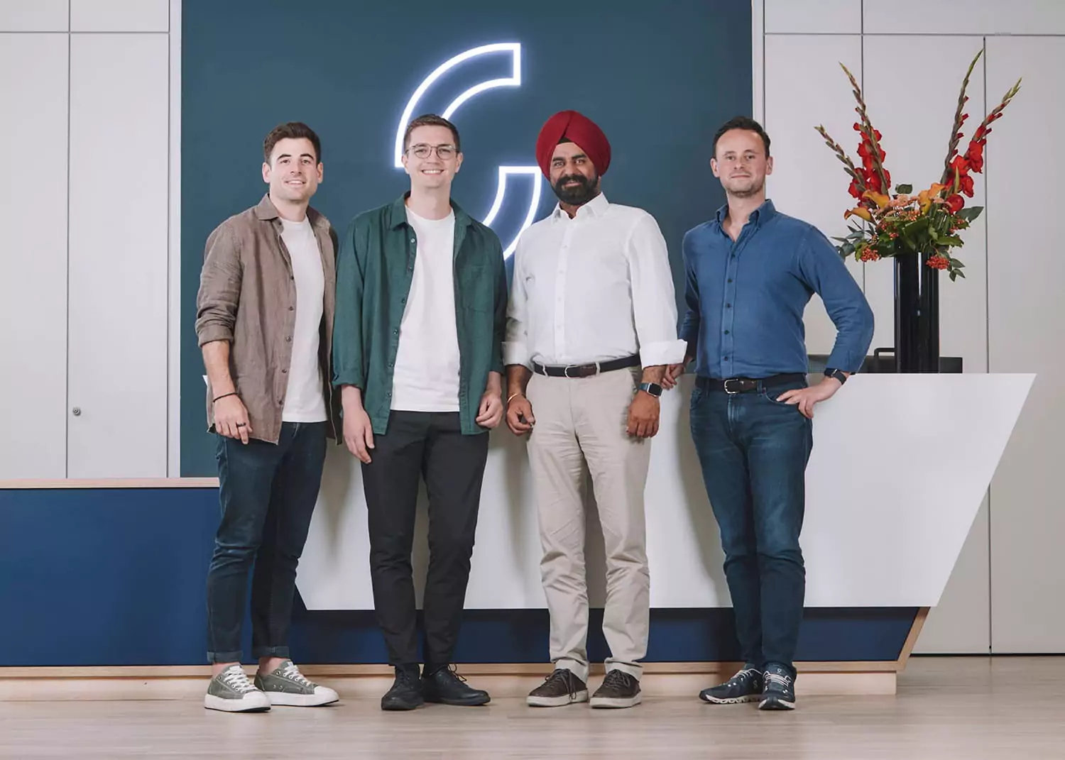 Dan Hogan Ember co-founder, Aaron Shaw Ember co-founder, Raghu-Narula Chief Custome Banking Officer Starling, Declan Ferguson CFO Starling