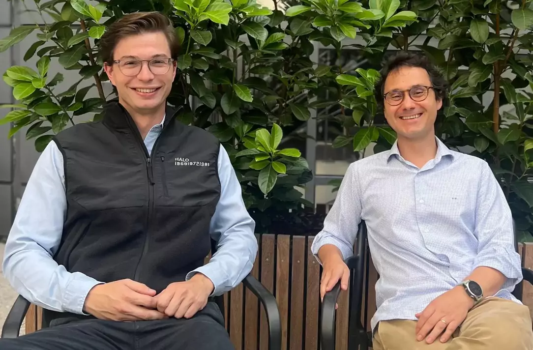 Mads Wedderkopp CEO of Dreaminfluence (left) & Eulogi Bordas, CEO of Flowbox (right)