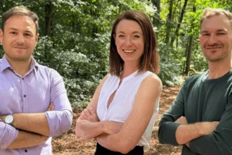 mypaperwork.ai founders Vít Lichtenstein, Maggie Childs, Benjamin Wolf