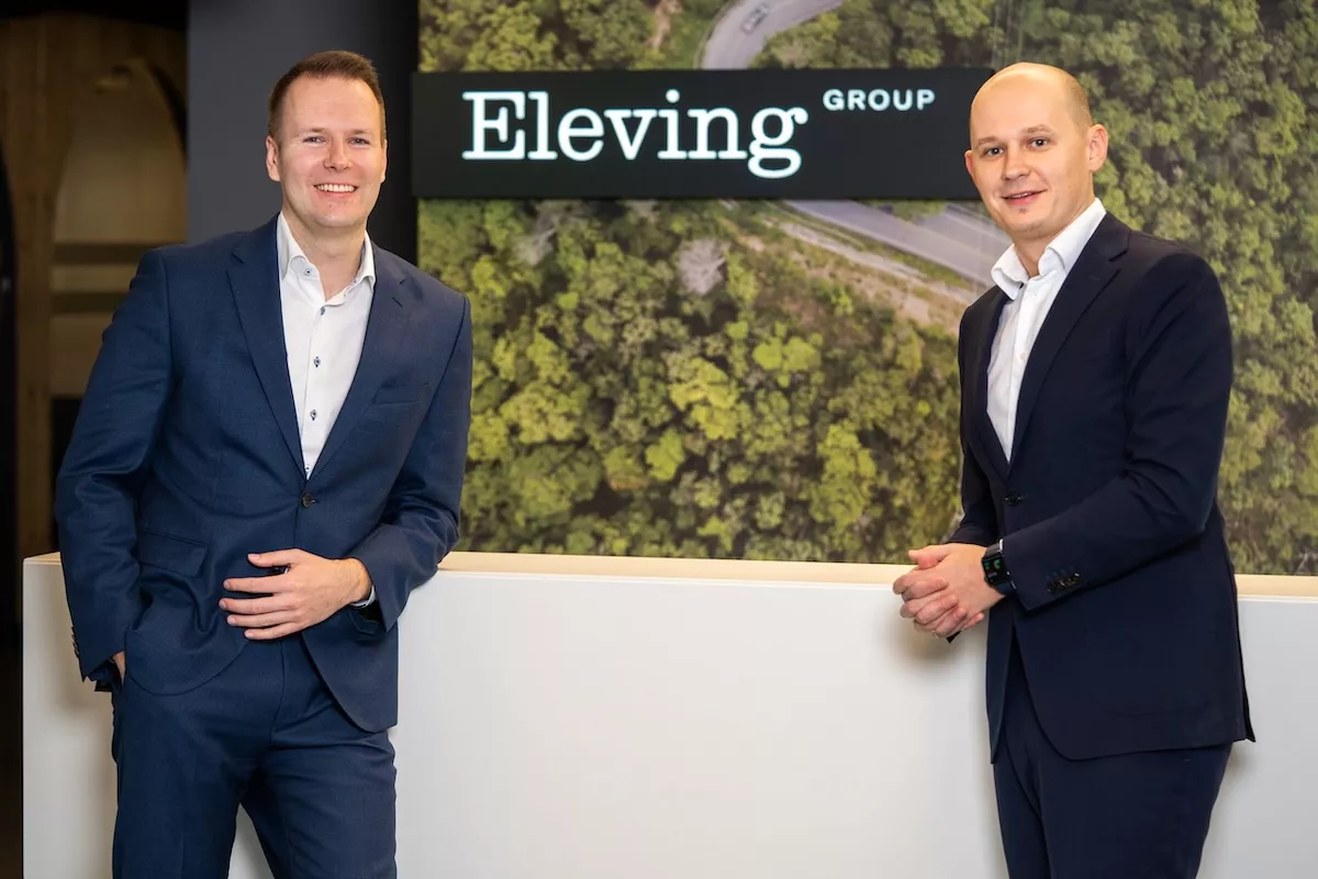 Modestas Sudnius (CEO) and Māris Kreics (CFO) Eleving Group